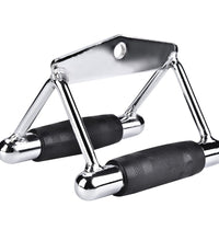 Gym Cable Triangle Bar Handle - FlexFlick