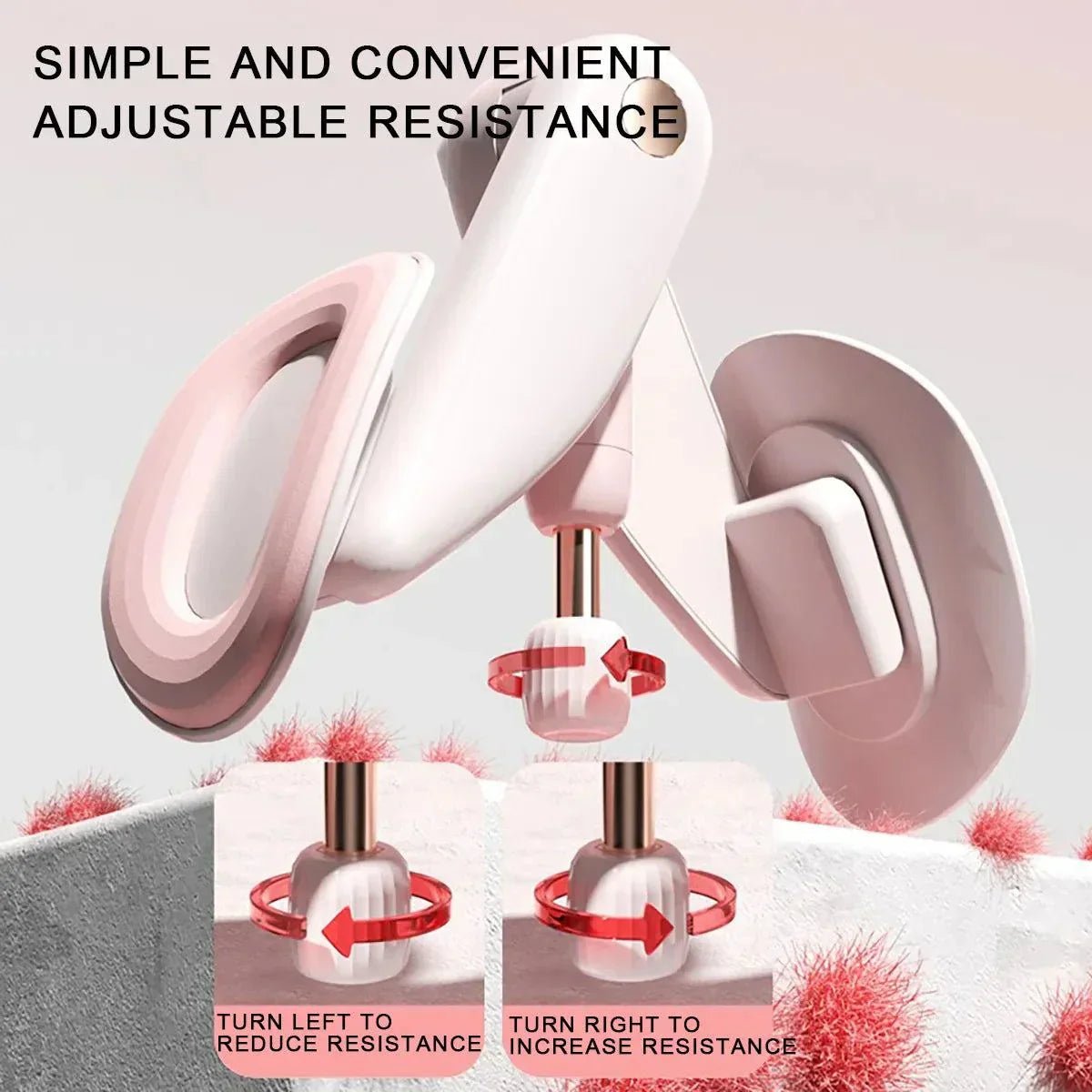 Thigh Exercise Equipment with Counter - FlexFlick