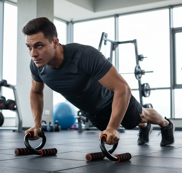 Training Parallettes Fitness Bar Board - FlexFlick